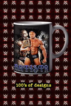 Batista 11oz Mug | Pro Wrestling | WWE Wrestler | Batista Design