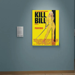 Kill Bill Vol 1 Canvas Print | Uma Thurman | Quentin Tarantino | Film Art | Movie Poster | Samurai Sword | Cult Classic | Wall Decor