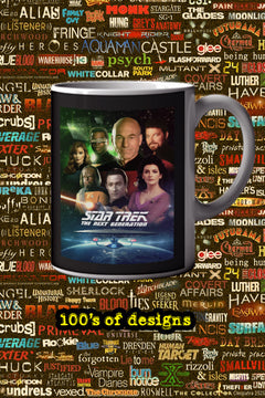 Star Trek The Next Generation 11oz Mug | TV Show | Picard Ready for Tea Mug