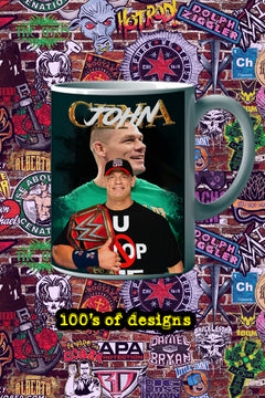 JOHN CENA 11oz Mug | Pro Wrestling Superstar JOHN CENA Image Mug
