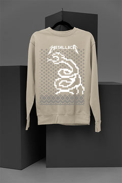 UGLY Metallica "Master of Christmas" Sweatshirt | Ugly Metallica Christmas Design | Retro