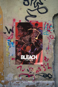 Bleach Gloss Poster - Ichigo Kurosaki Design | Anime Wall Art | TV Show Fans Gift