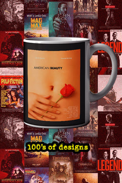 American Beauty 11oz Mug Kevin Spacey Annette Bening Film Memorabilia | Vintage Poster Design