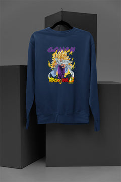 "Gohan Power Unleashed | Dragon Ball Z Warrior Sweatshirt | Anime Fan Sweater"