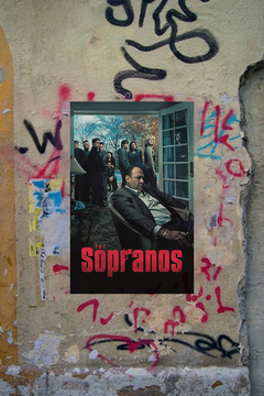 The Sopranos James Gandolfini Poster Print | TV Show Memorabilia | Collector's Art Piece | Mafia Drama Wall Decor