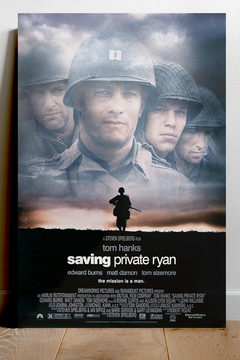 Saving Private Ryan Tom Hanks Premium Gloss Poster | Film Memorabilia | War Movie Art Print | WWII Decor | Collectible Wall Art