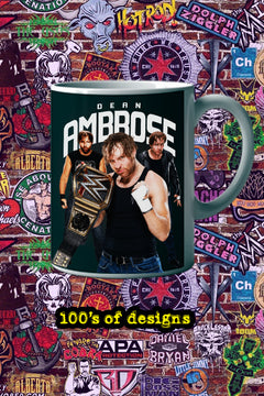 DEAN AMBROSE 11oz Mug | Pro Wrestling | DEAN AMBROSE Image | Collectible Merch | Gift for Fans