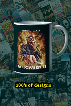 Horror Halloween 2 11oz Mug | Horror Film Design | Halloween 2 Art | Creepy Drinkware