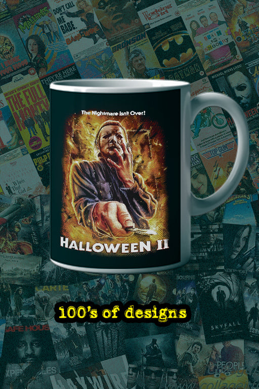 Horror Halloween 2 11oz Mug | Horror Film Design | Halloween 2 Art | Creepy Drinkware