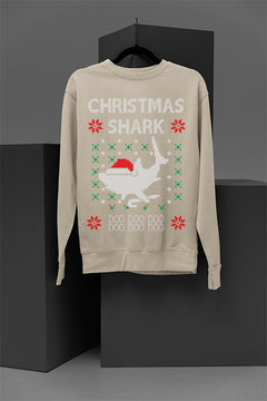 UGLY Christmas Shark: Jaws of Festive Fun | Killer Claus Collection | Holiday Havoc Sweat