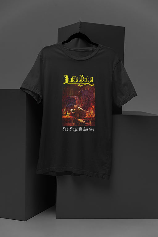 Judas Priest Sad Wings Of Destiny | Vintage Rock Band Tee | Classic 70s Heavy Metal | Retro Concert Memorabilia