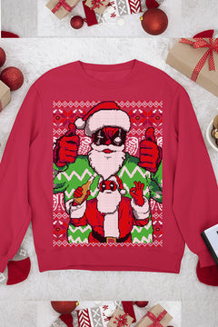 "Merc with a Holiday Mouth" Deadpool Christmas Sweatshirt | Marvel Ugly Design | Comic Book