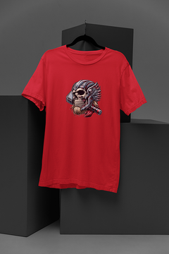 "Thunderous Frostbite T-Shirt | Marvel Inspired Ice Skull Tee | Norse God Graphic Shirt"