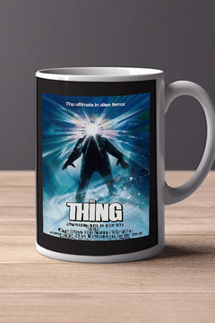 The Thing 11oz Mug | Film Memrobillia | The Thing Poster Design | Kurt Russell