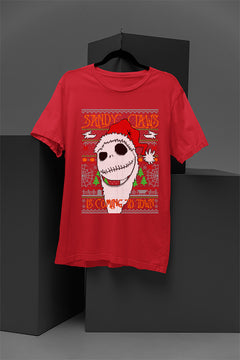 UGLY Nightmare Before Christmas Sandy Claws Jack | Vintage Christmas Ugly Design | Retro Holiday Apparel |