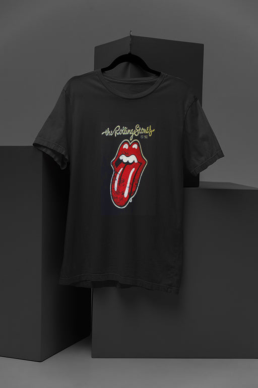Rolling Stones Logo | Band Tee | Vintage Rock Apparel | Retro Music Fashion | 1960s Rock Icons | Classic Rock Shirt