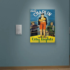 City Lights Canvas Print | Film | Charlie Chaplin Tribute Art