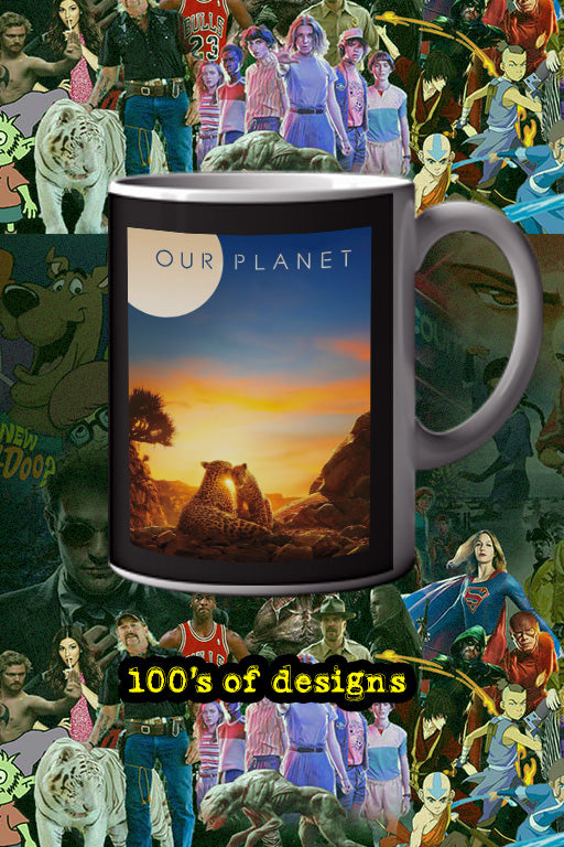 Our Planet 11oz Mug featuring David Attenborough | TV Show Our Planet Design