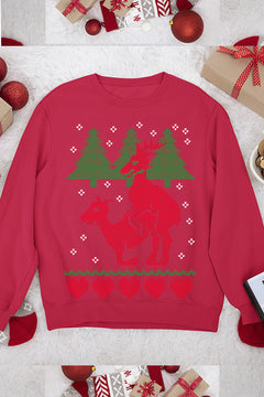 UGLY Twisted Tale of Two Deers Christmas Masting | Vintage Christmas | Nostalgic