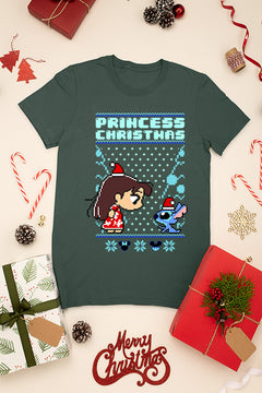 UGLY Lilo and Stitch Christmas Chaos | Vintage Ugly Designs | Festive Stitch Holiday Tee