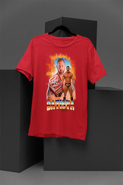 Batista | WWE Iconic Superstar | Evolution Era | Wrestling Legend T-shirt