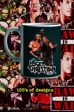 EDGE 11oz Mug featuring wwe EDGE Design | Wrestling Superstar Collectible Cup