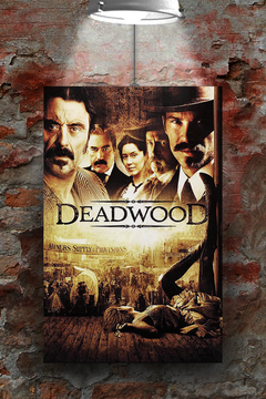 Deadwood Timothy Olyphant Premium Gloss Poster | TV Show Deadwood Design | Vintage Western Wall Art