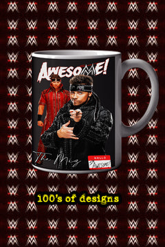 THE MIZ 11oz Mug Featuring Pro Wrestling Star THE MIZ | WWE Fan Merchandise | Wrestling Collectibles | Unique Coffee Mug