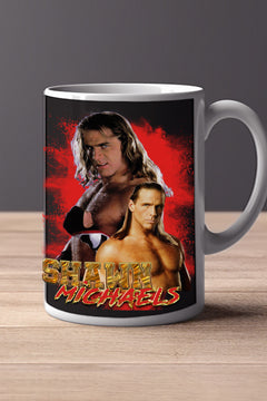 Shawn Michaels 11oz Mug | Pro Wrestling Legend Design
