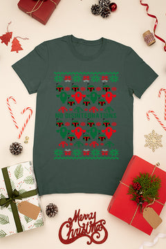 UGLY Star Wars No Disintegrations Christmas T-Shirt | Mandalorian Vibes | Galactic Festivities