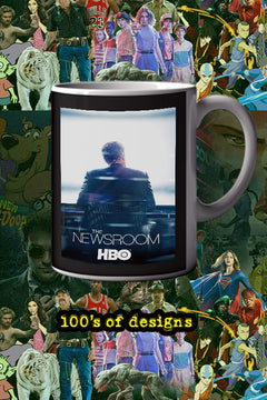 The Newsroom 11oz Mug Aaron Sorkin Jeff Daniels Emily Mortimer Coffee Cup TV Show Design | Television Series Fan Gift Home Office Decor