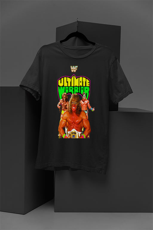 ULTIMATE WARRIOR | Iconic WWE Legend | 80s Wrestling Star T-shirt