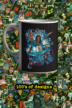 Horror Film The Cabin in the Woods 11oz Mug | Spooky Movie Fan Gift
