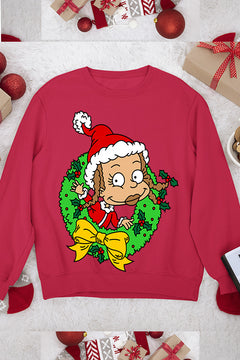 UGLY '90s Nostalgia Rugrats Susie Christmas Sweatshirt | Classic Cartoon Uni