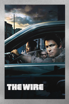 The Wire Premium Gloss Poster featuring Idris Elba | TV Show Decor | Original Design for Fans