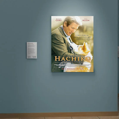 Hachiko Canvas Print | Heartwarming Film | Richard Gere Design