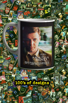 A Beautiful Mind 11oz Mug Russell Crowe Jennifer Connelly | Film Memorabilia Design