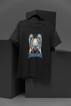 Megadeth Primitive | Vintage Thrash Metal Band Tee | 90s Metal Glory | Heavy Metal Fashion | Retro Rock Band Shirt | Music Fan Apparel
