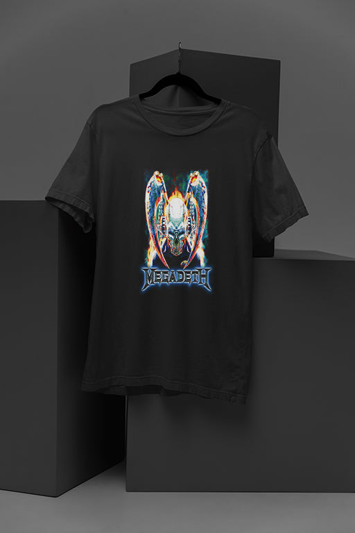 Megadeth Primitive | Vintage Thrash Metal Band Tee | 90s Metal Glory | Heavy Metal Fashion | Retro Rock Band Shirt | Music Fan Apparel