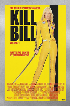 Kill Bill Vol 1 Uma Thurman Premium Gloss Poster | Quentin Tarantino Film Art Print