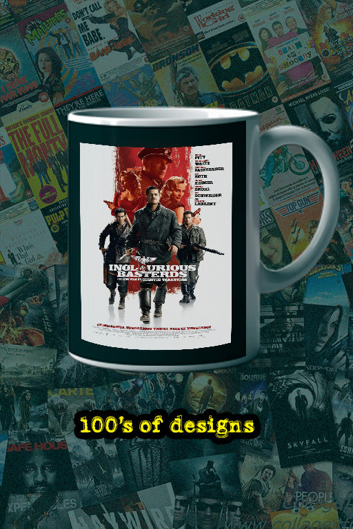 Inglourious Basterds 11oz Mug | Film Memorabilia Brad Pitt Mug