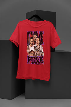 CM Punk WWE Champion Era | Best in the World Graphic Tee | Straight Edge Superstar Shirt
