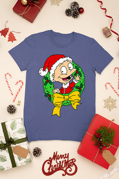 KIDS UGLY Rugrats Tommy Christmas Tee | 90s Cartoon Kids Shirt | Festive