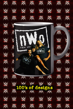 NWO 11oz Mug | Pro Wrestling | NWO Design | Hulk Hogan Image