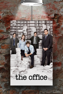 The Office USA Poster Dwight Schrute | Jim Halpert | TV Show Design