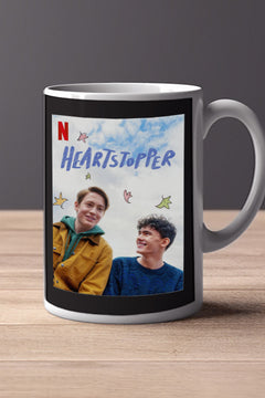 Heartstopper 11oz Mug | TV Show Poster Design | Lead Actor's Name