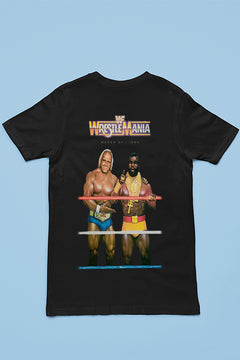 Wrestelamania 1 WWE T-shirt | Retro Wrestling Champion Apparel | 1980s