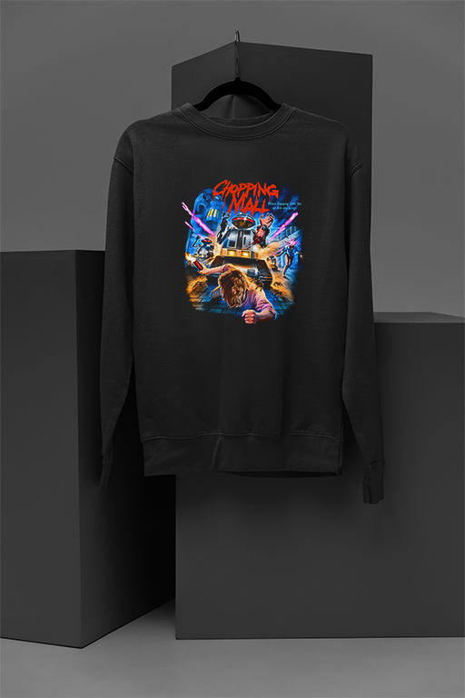 Horror | Chopping Mall | Cozy Pullover Sweatshirt | Warm | Halloween