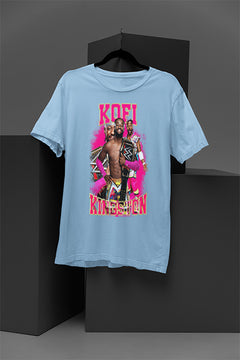 Kofi Kingston WWE | New Day Champion Shirt | High-Flying WrestleMania Icon