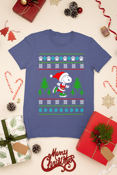 KIDS UGLY Peanuts Snoopy Christmas Spirit Tee | Vintage Snoopy Design | Retro Kids
